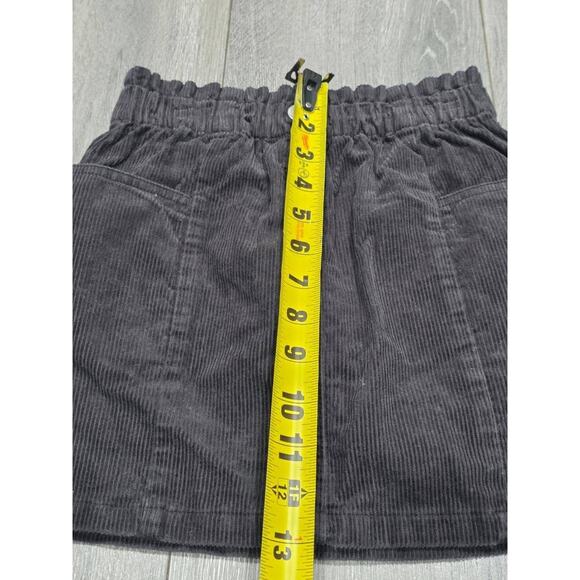 NEXT Black Corduroy Cotton Preppy Skirt (9 yrs) A004018 - Picture 5 of 11
